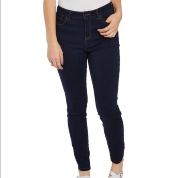 Blue Spice Dark wash Mid-Rise Jeans - Picture 1 of 4